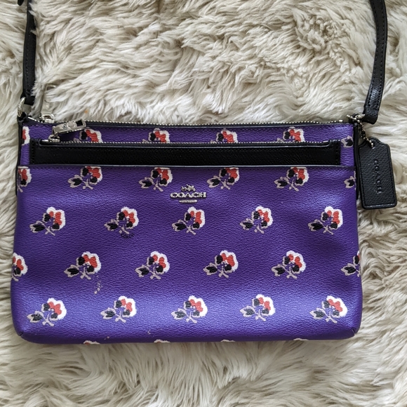 Coach bramble rose crossbody - Picture 2 of 9